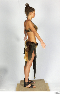 Photos Stone Age Woman in Daily clothes 2 Stone age…